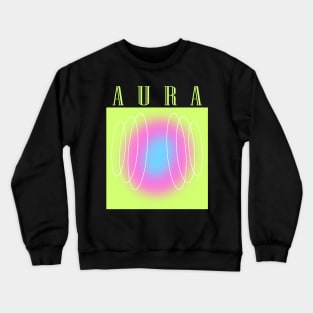 Aura Vibrant Abstract Crewneck Sweatshirt